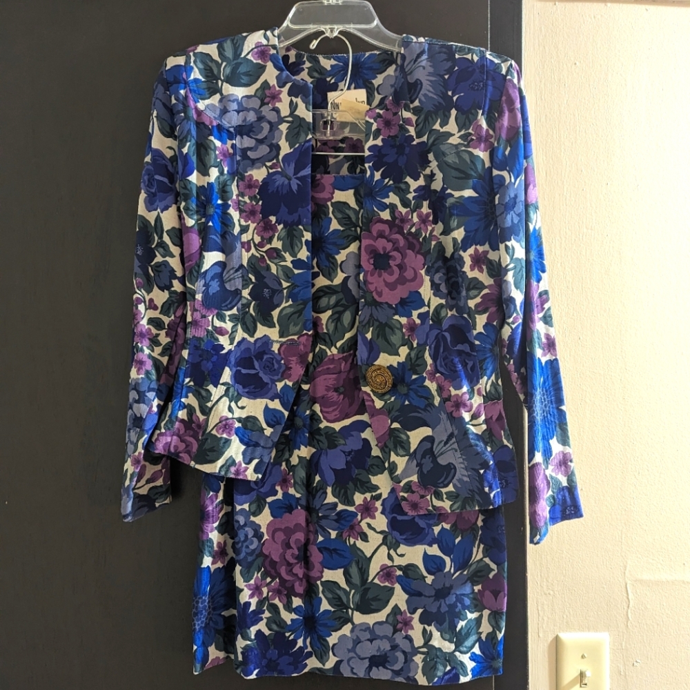 Vintage 90s Nina Piccalino Skirt and Blazer